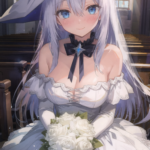 異世界の創造者「白き魔女」のハロウィンファンアート