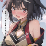 汗が凄そうなキタちゃんの腋の健康状態を確認したいトレーナーさん