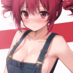 オーバーオールなテトさん