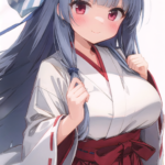 巫女服な葵ちゃん