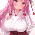 巫女服な茜ちゃん