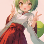 巫女服なずんだもん！