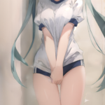 リクエストより、何かを我慢してるミクさん！
