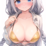 金ビキニなあかりちゃん！
