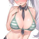 縞ビキニなんかに負けたりしない女騎士なクロワちゃん！