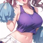 応援してくれる花梨先輩！