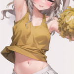 応援してくれるつむぎちゃん！