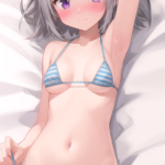 縞ビキニ引っ張り六花ちゃん！
