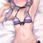 縞ビキニを全部見せてくれるゆかりさん！
