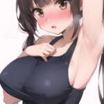 スク水で腋を見せてくれるうちの子！