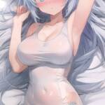 白スクで水遁の術を披露してくれる雪さん！