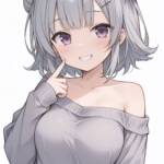 ワンショルセーターな六花ちゃん！