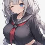 黒セーラーなあかりちゃん！