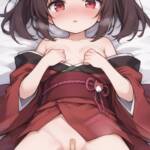 着物をはだけてくれるきりたん！