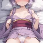 着物をはだけてくれるゆかりさん！