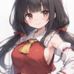 腋巫女服なうちの子！