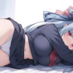 横転で見せてくれる葵ちゃん！