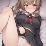 さらに横転してめくってくれるささらちゃん！