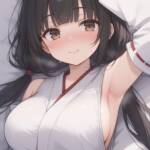 巫女の日なので腋巫女服なうちの子！