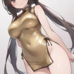 GWなので金チャイナドレスなうちの子！