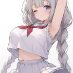 白セーラーなあかりちゃん！