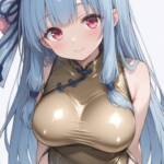 金チャイナドレスな葵ちゃん！