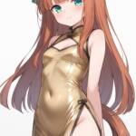 GWなので金チャイナドレスなスズカさん誕生日おめでとう！