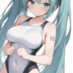 競泳なミクさん！