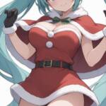 サンタさんなミクさん！