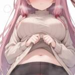 ほかほかタイツを見せてくれる茜ちゃん！