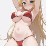 サンタビキニなロングリンちゃん！