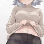 ほかほかタイツを見せてくれる六花ちゃん！