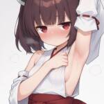 腋を見せてくれる巫女さんなきりたん！