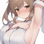 腋を見せてくれる巫女さんなささらちゃん！