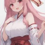 巫女さんな茜ちゃん！