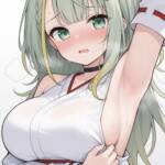 腋を見せてくれる巫女さんなつのせ！