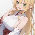 巫女さんなマキさん！