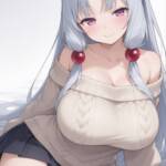 オフショルセーターなイタコ姉さま！