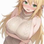 例のセーターなマキさん！