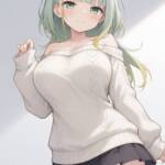 オフショルセーターなつのせ！