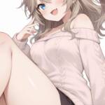 オフショルセーターなつむぎちゃん！