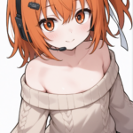 オフショルセーターなレイちゃん！