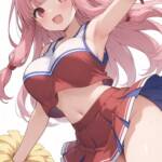 応援してくれる茜ちゃん！