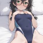 競泳水着で応援してくれる千冬ちゃん！