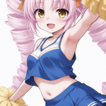 応援してくれるついなちゃん！