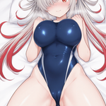競泳水着で応援してくれるねむちゃん！
