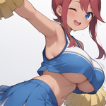 応援をお届けしてくれるフウロちゃん！